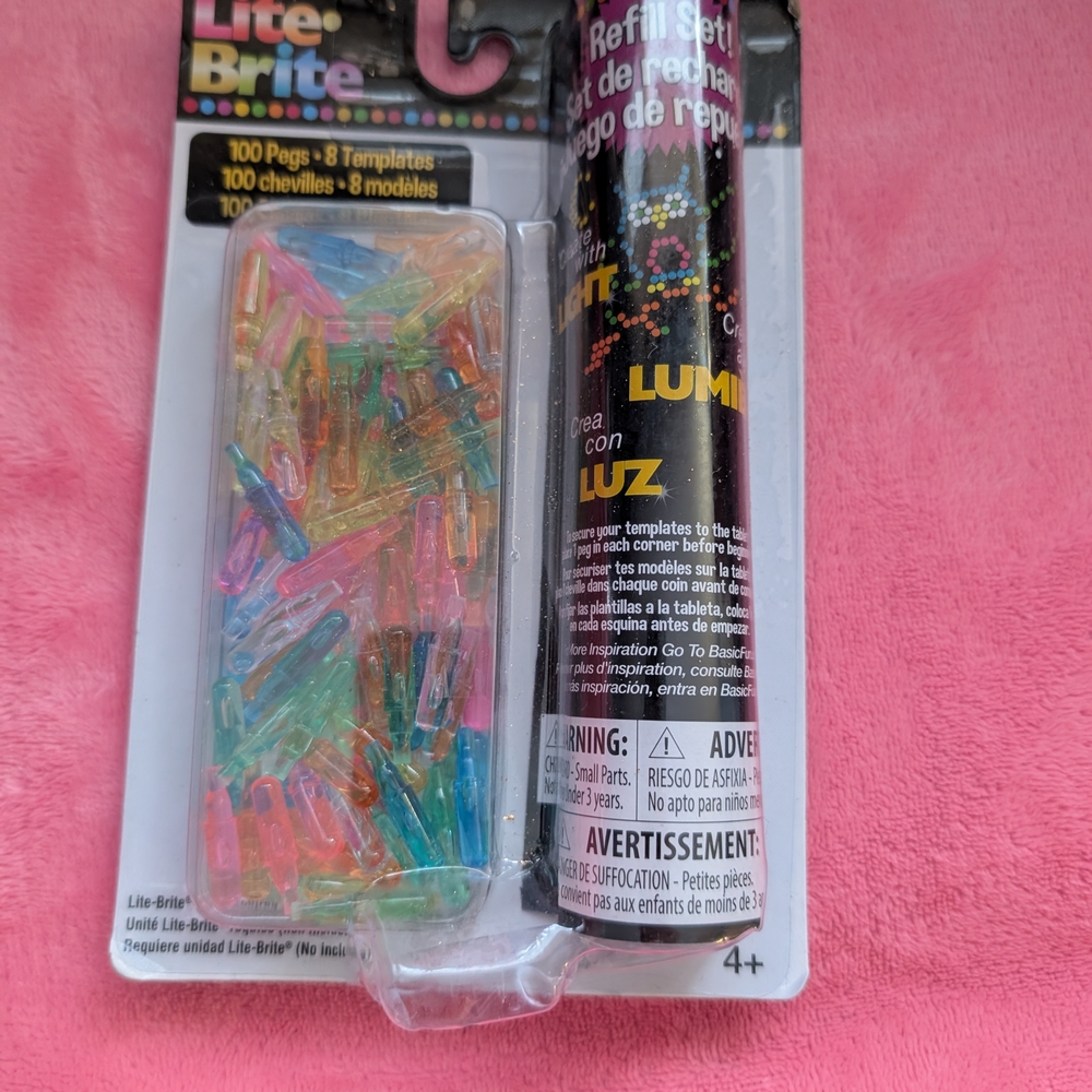 Refill Set with Multicolor Pegs